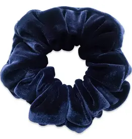 Antler & Acre Scrunchie-Dark Blue Velvet
