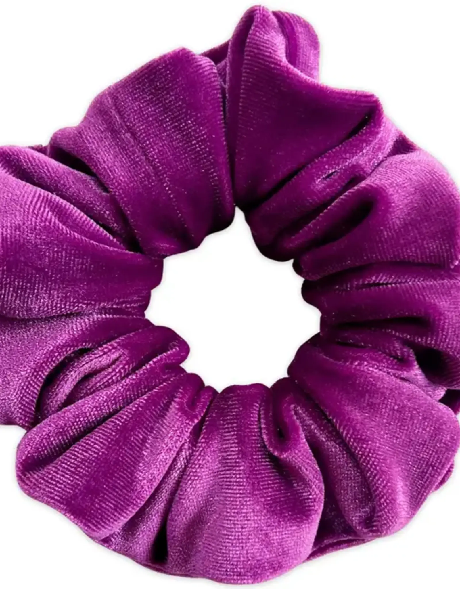 Antler & Acre Scrunchie-Purple Velvet