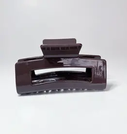 Antler & Acre Claw Clip-Regular, Chocolate