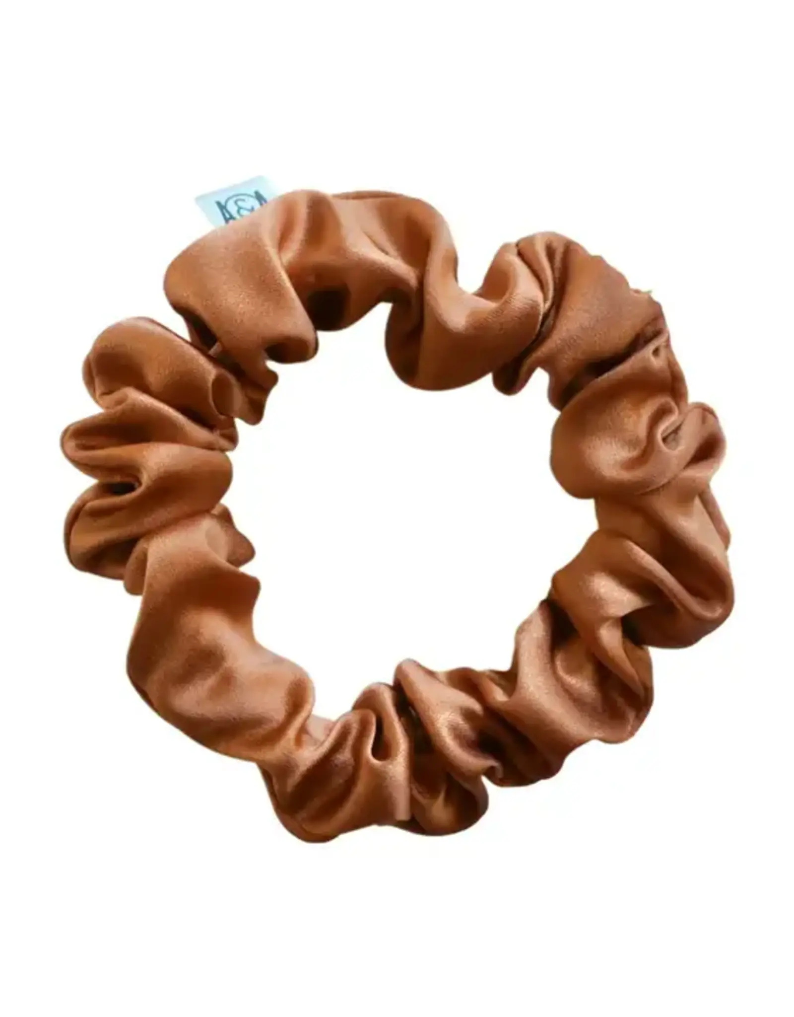 Antler & Acre Scrunchie-Mini, Silk Sienna