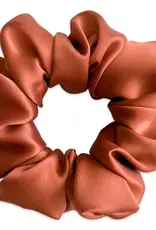 Antler & Acre Scrunchie-Silk, Burnt Orange Antler & Acre Scrunchie-Silk, Burnt Orange