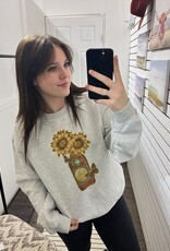 Lone Rose Boutique Coors Bottle Crewneck