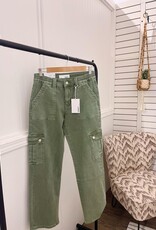 The Dixie Cargo Jeans, Army Green