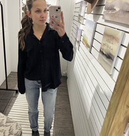 The Tatum Shirt, Black