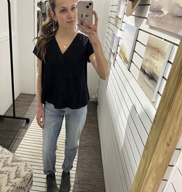 The Amy Cap Sleeve Blouse