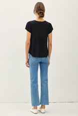 The Amy Cap Sleeve Blouse