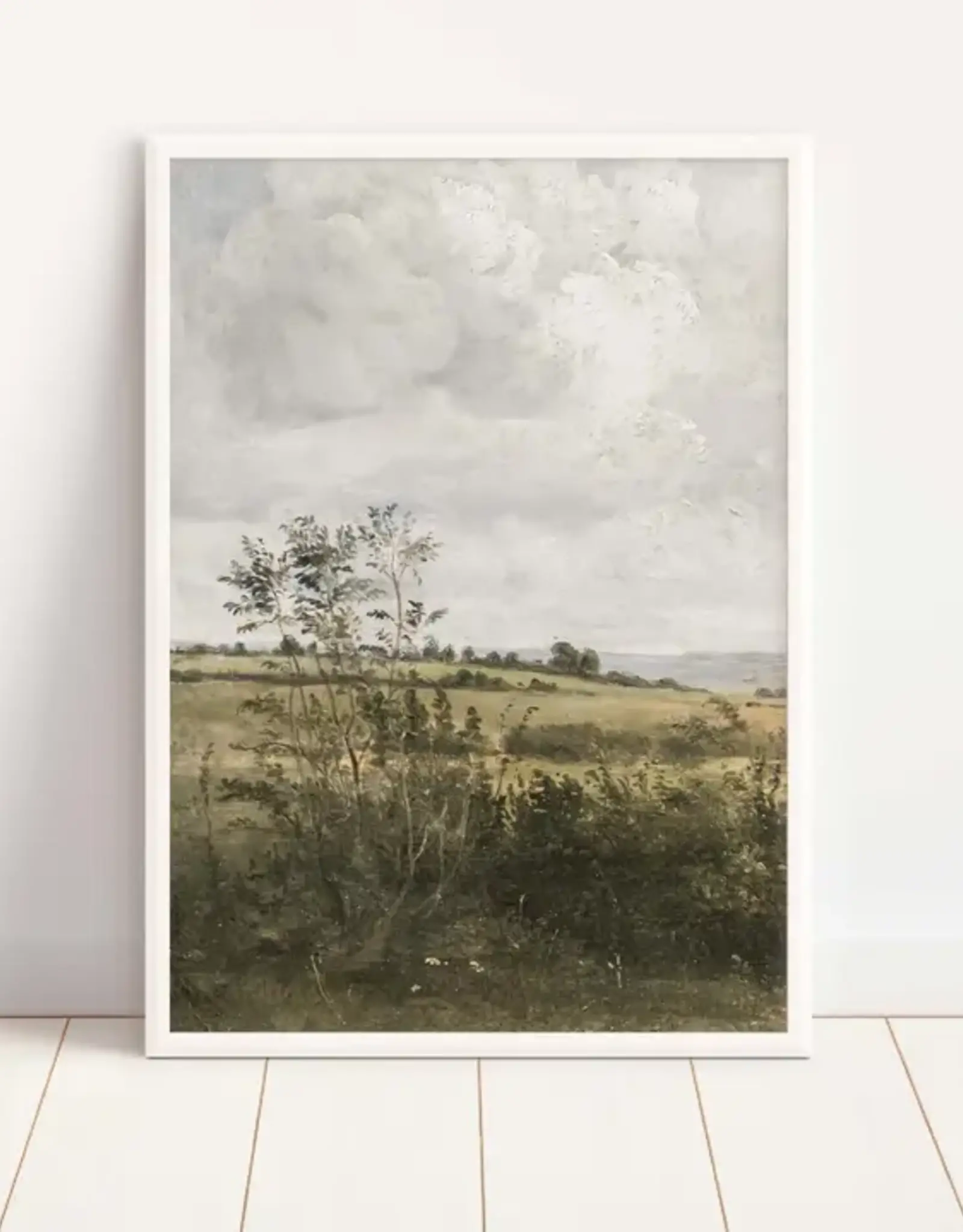 Pink Lemon Decor Vintage Art Print, 8x10-Field View