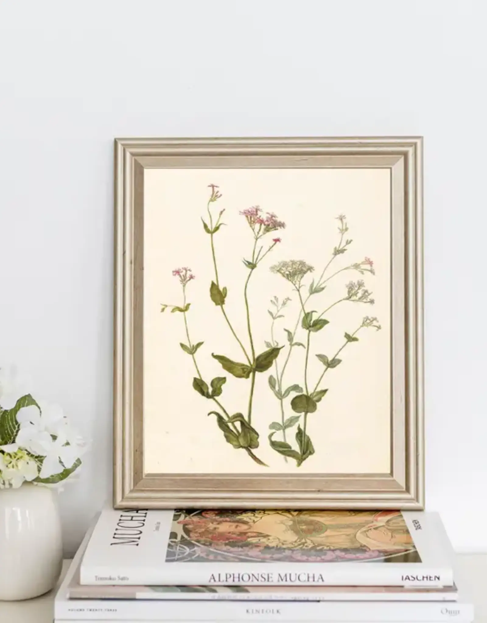 Pink Lemon Decor Vintage Art Print, 8x10-Wildflower