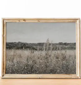 Pink Lemon Decor Vintage Art Print, 8x10-Wildflower Fields