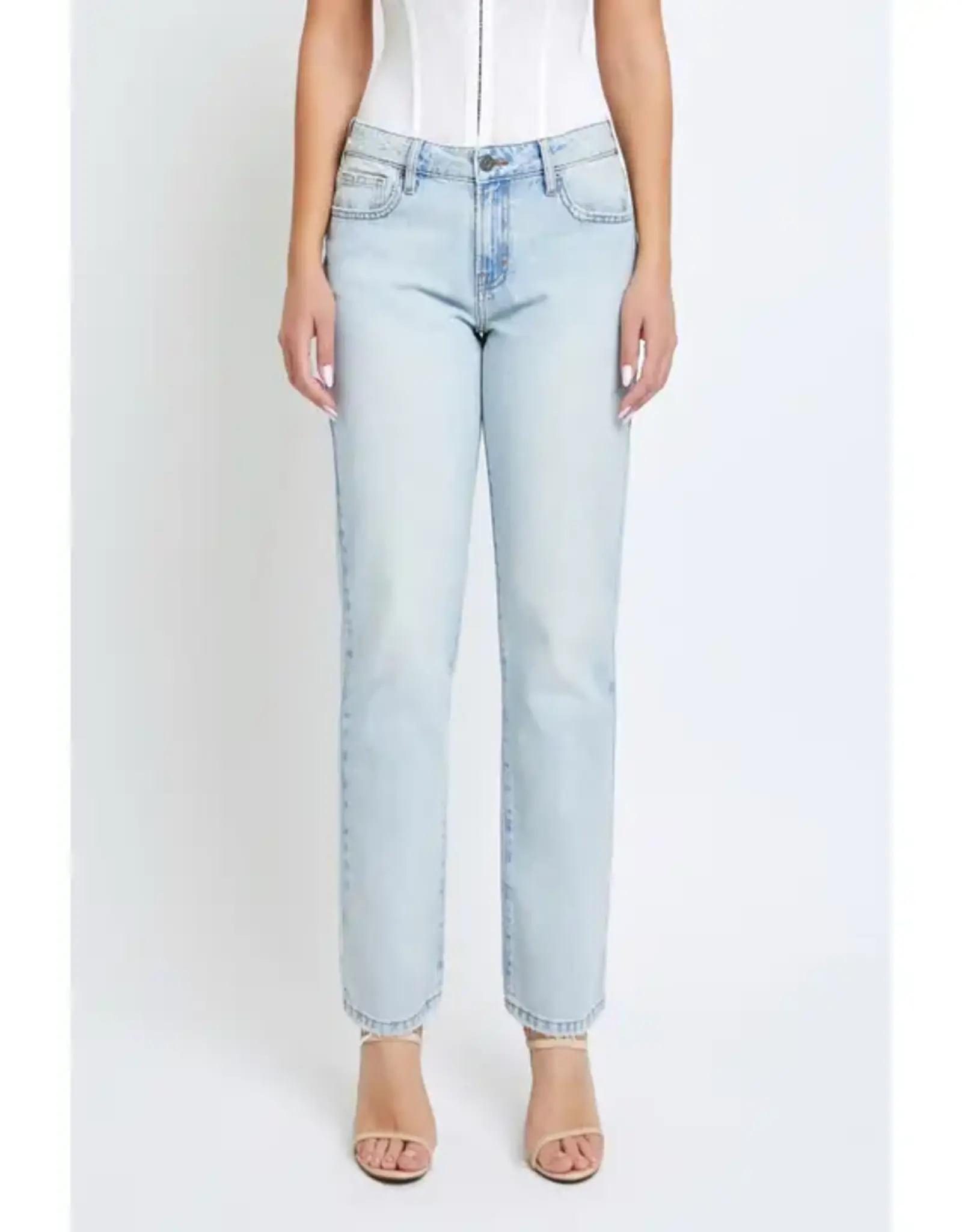 Hidden LW Classic Straight Jean