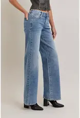Hidden MW Mid Rise Wide Leg Jean
