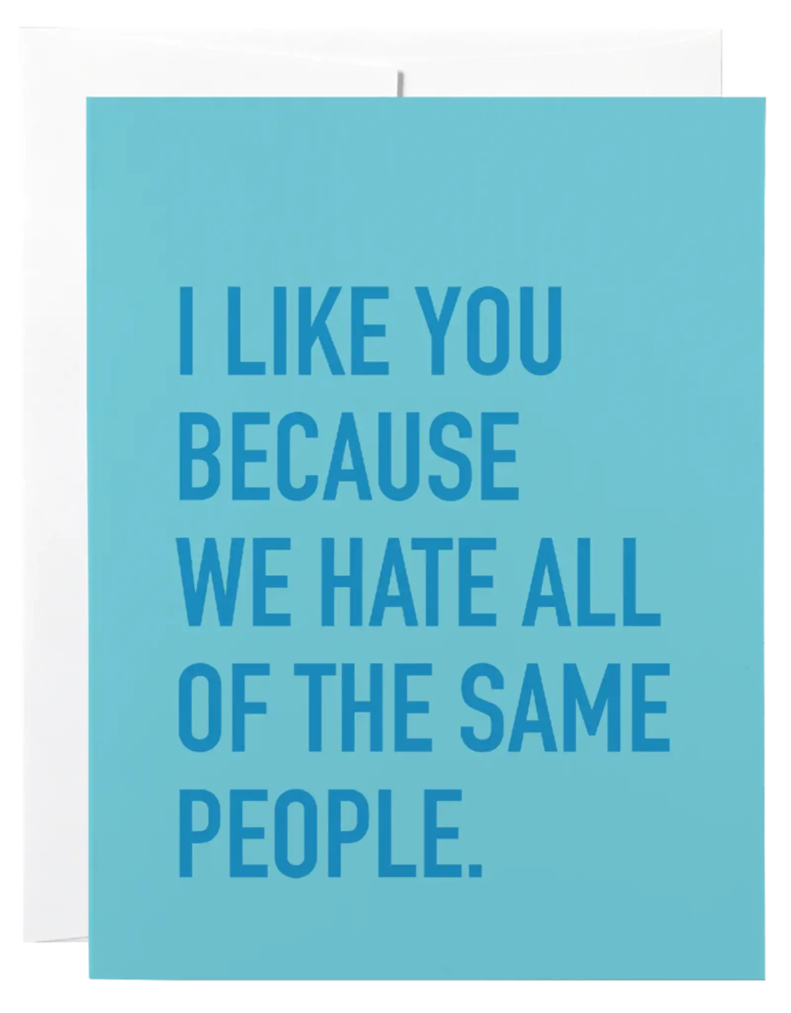 Classy Cards Creative Card,  Hate Same People