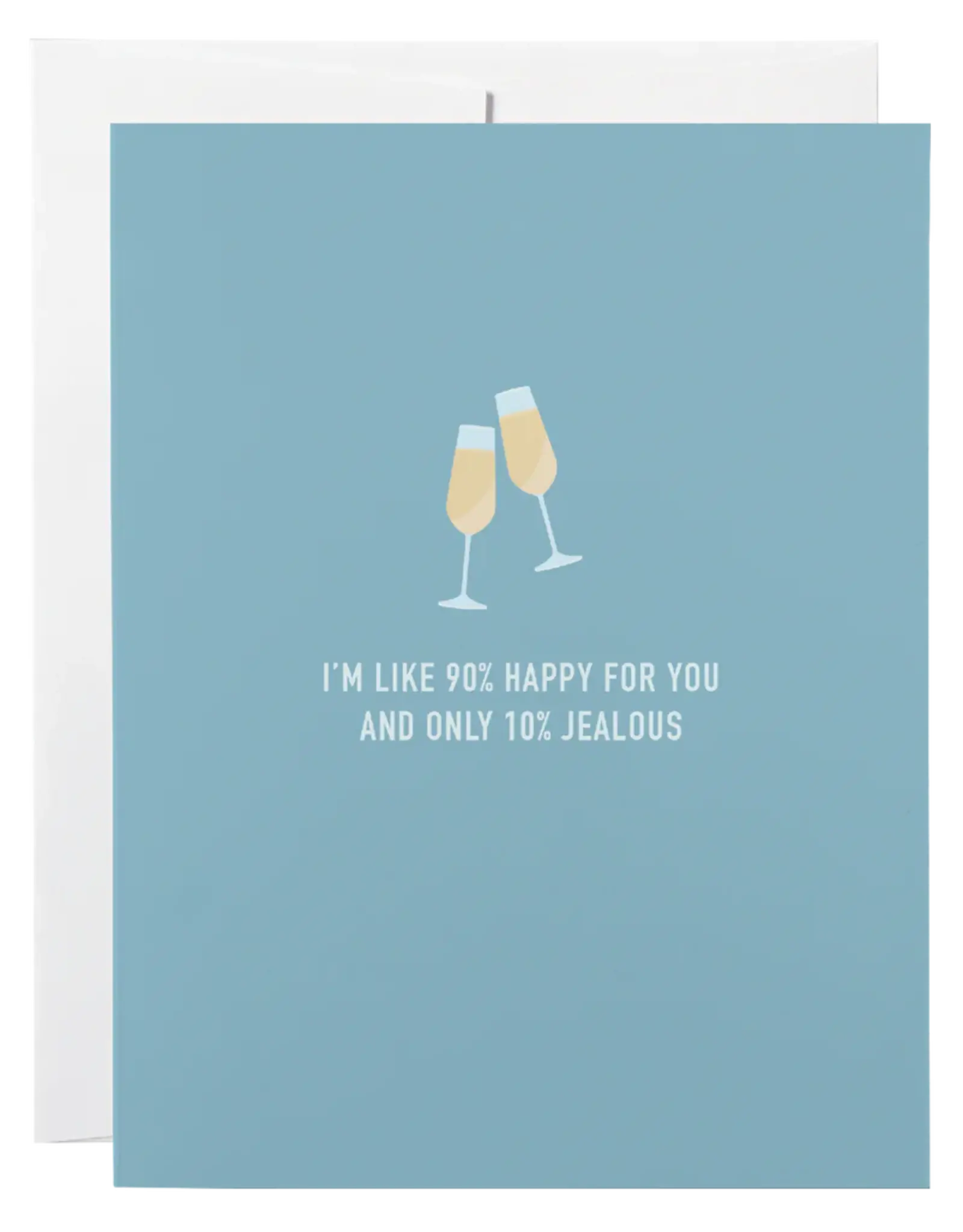 Classy Cards Creative Card, 10% Jealous