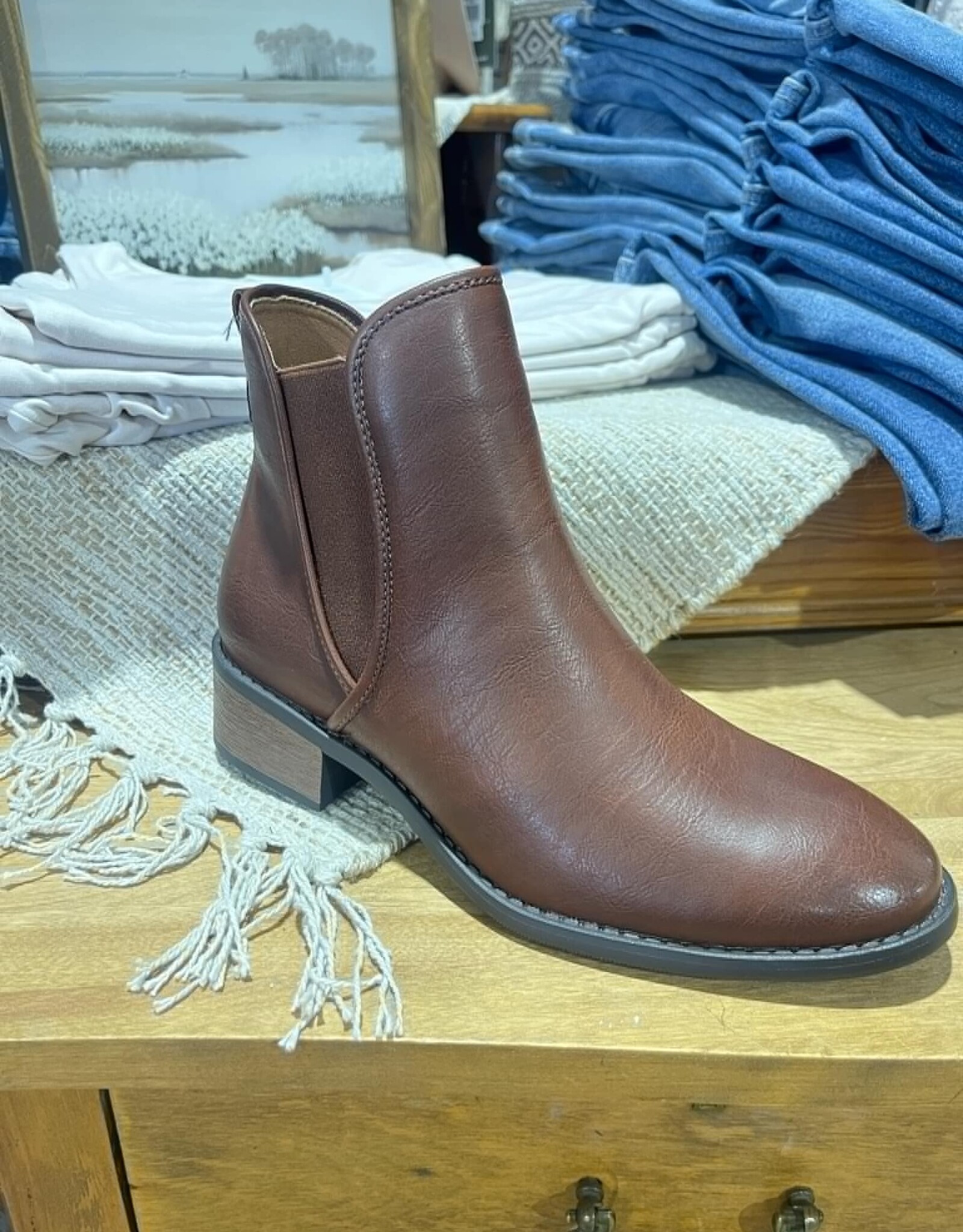 The Jasper Slip On Boot, Whiskey