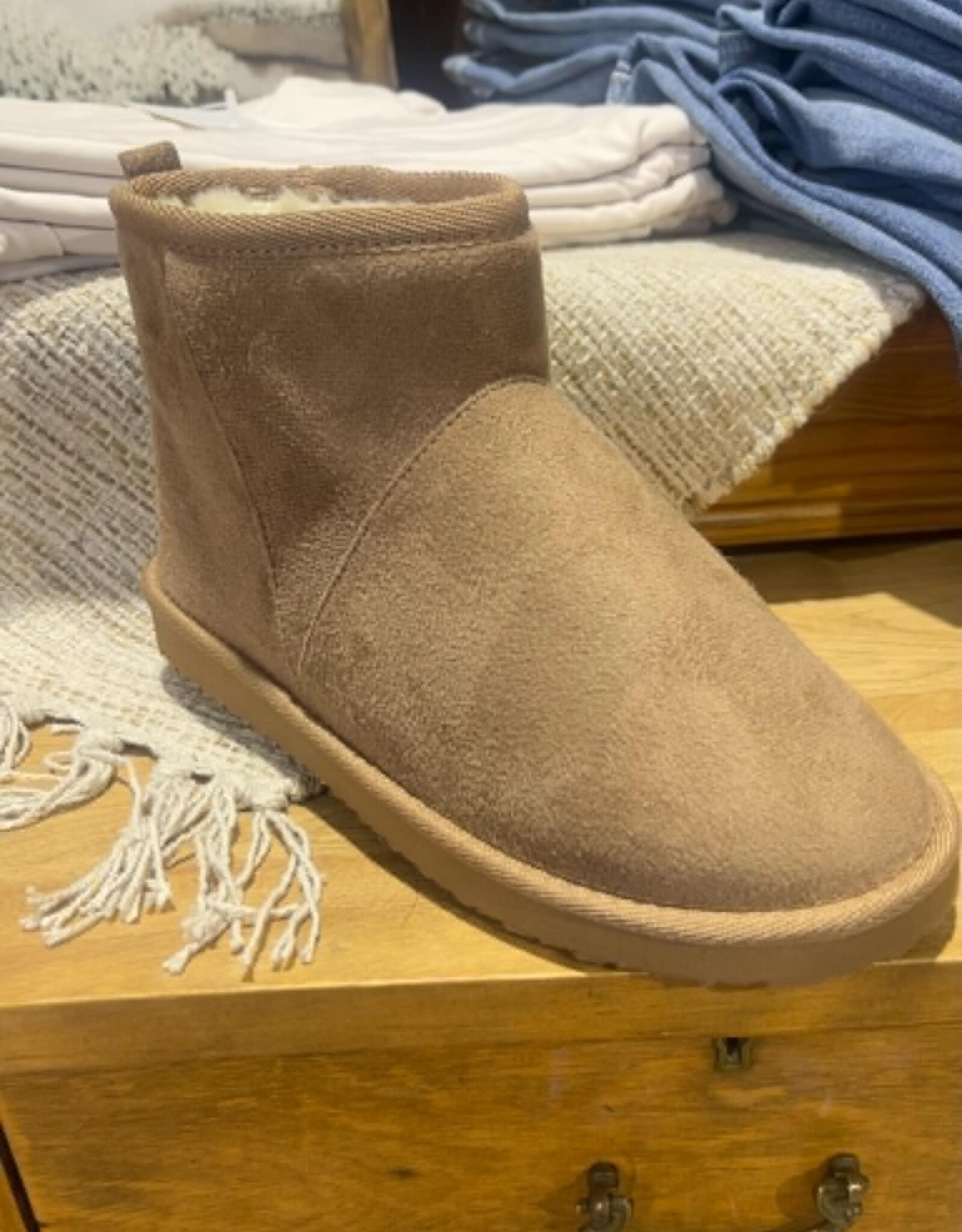 Eva Bootie, Taupe