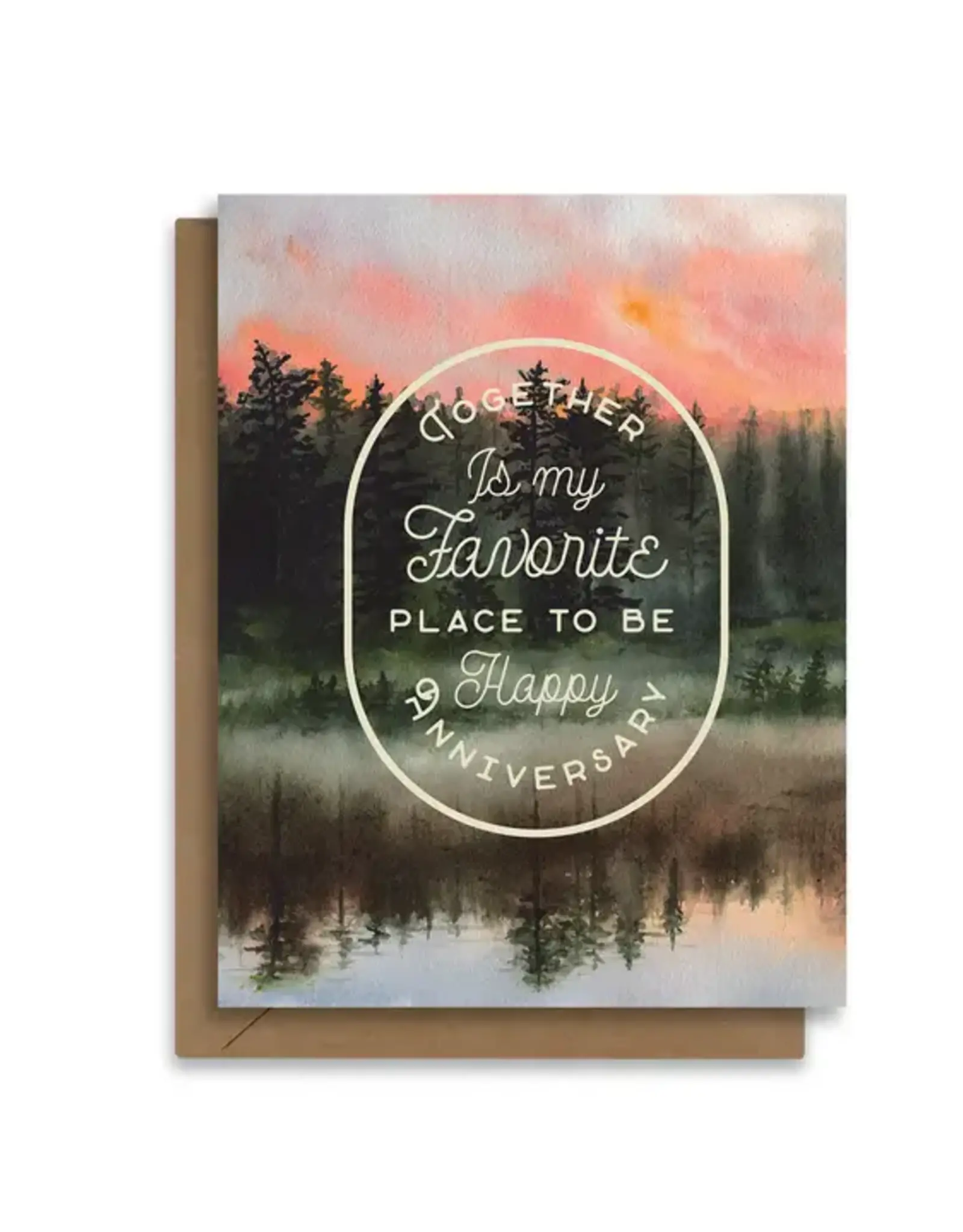 Paperbec Design Co Cards-Together Is My Favorite Place To Be