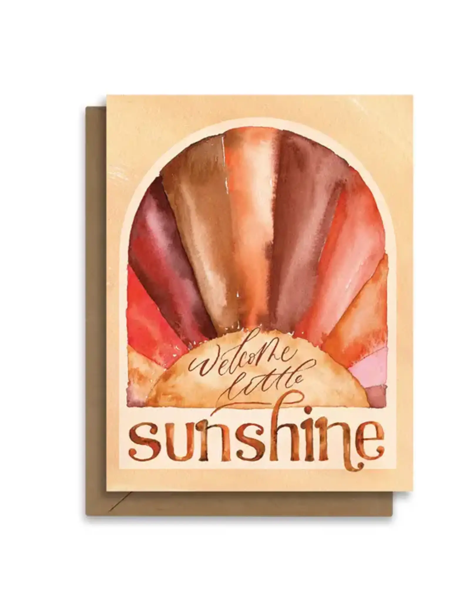 Paperbec Design Co Cards-Welcome Little Sunshine