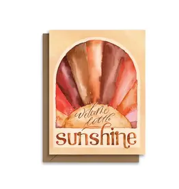 Paperbec Design Co Cards-Welcome Little Sunshine