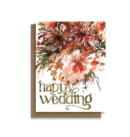 Paperbec Design Co Cards-Happy Wedding