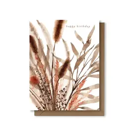 Paperbec Design Co Cards-Dried Happy Birthday