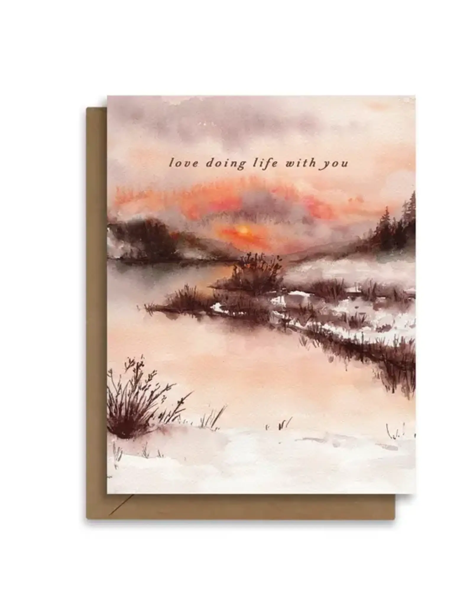 Paperbec Design Co Cards-Love Doing Life With You