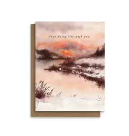 Paperbec Design Co Cards-Love Doing Life With You