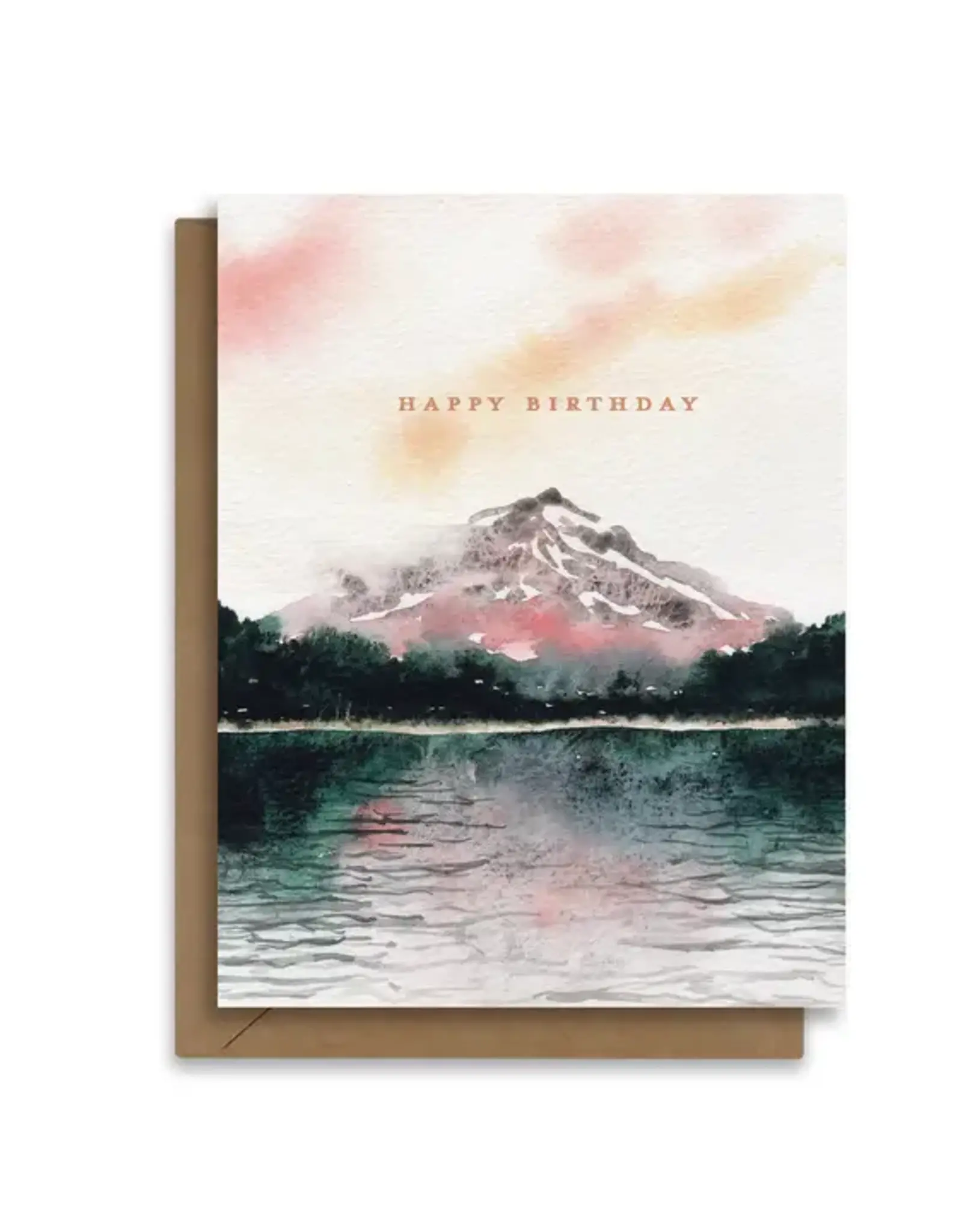 Paperbec Design Co Cards-Mountain Happy Birthday