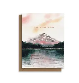 Paperbec Design Co Cards-Mountain Happy Birthday