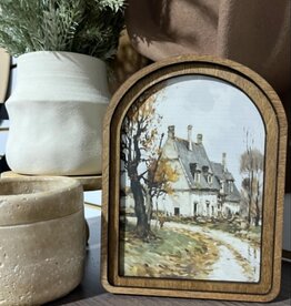 Redeemed Decor Arch Top Framed Art, Fall Farmhouse