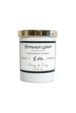 Ebony & Ivory Morning Wood 8oz Candle