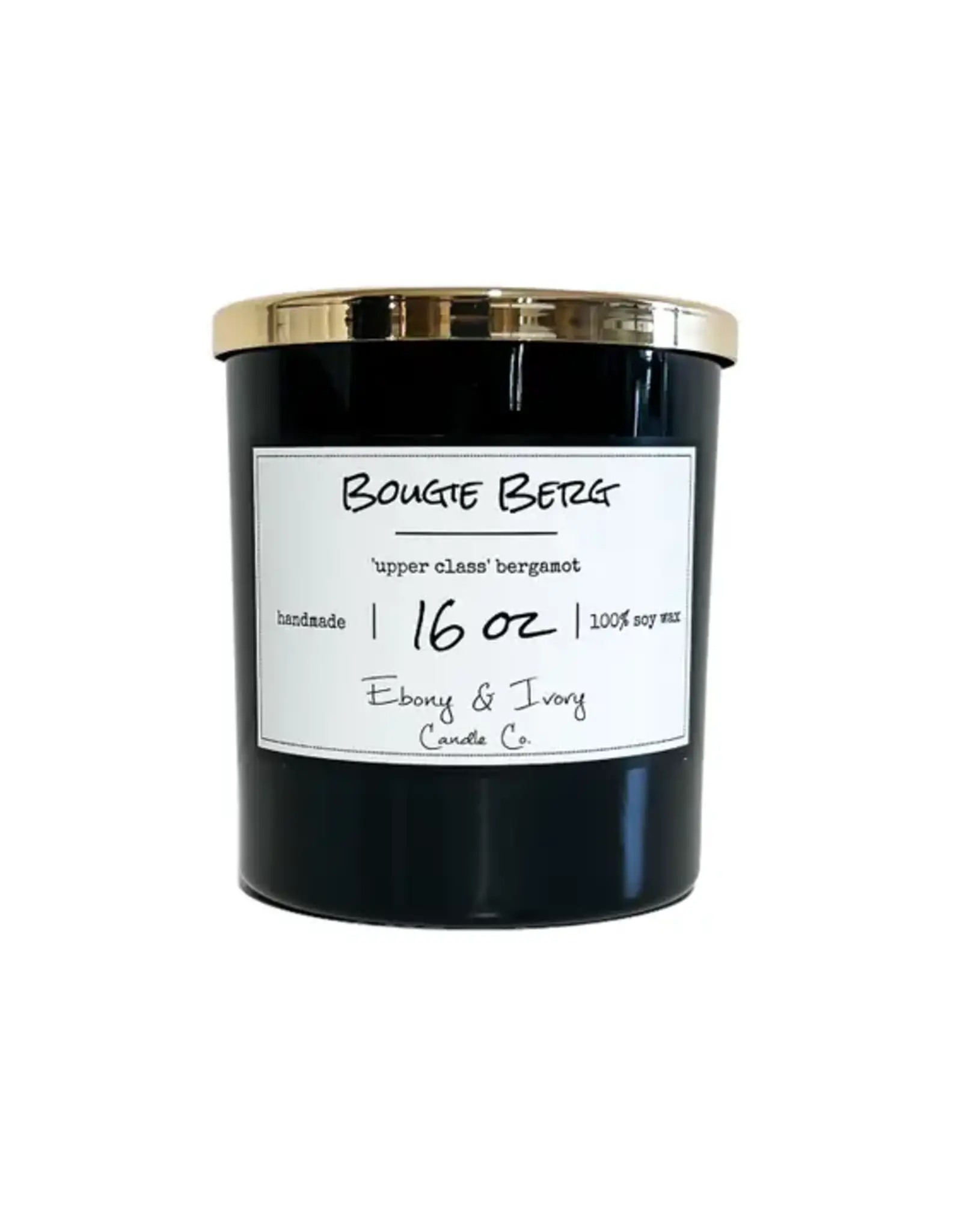 Ebony & Ivory Bougie Berg 16oz Candle