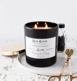 Ebony & Ivory Rich Bitch 16oz Candle