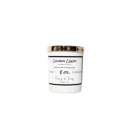 Ebony & Ivory Cowboy Candy 8oz Candle