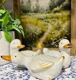 Creative Coop Vintage Reproduction Duck, 3 Asstd
