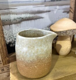 Pine Centre/Adv Porcelain Milk Jug, Beige