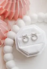 Sweet Three Designs Noelle Studs,  Silver