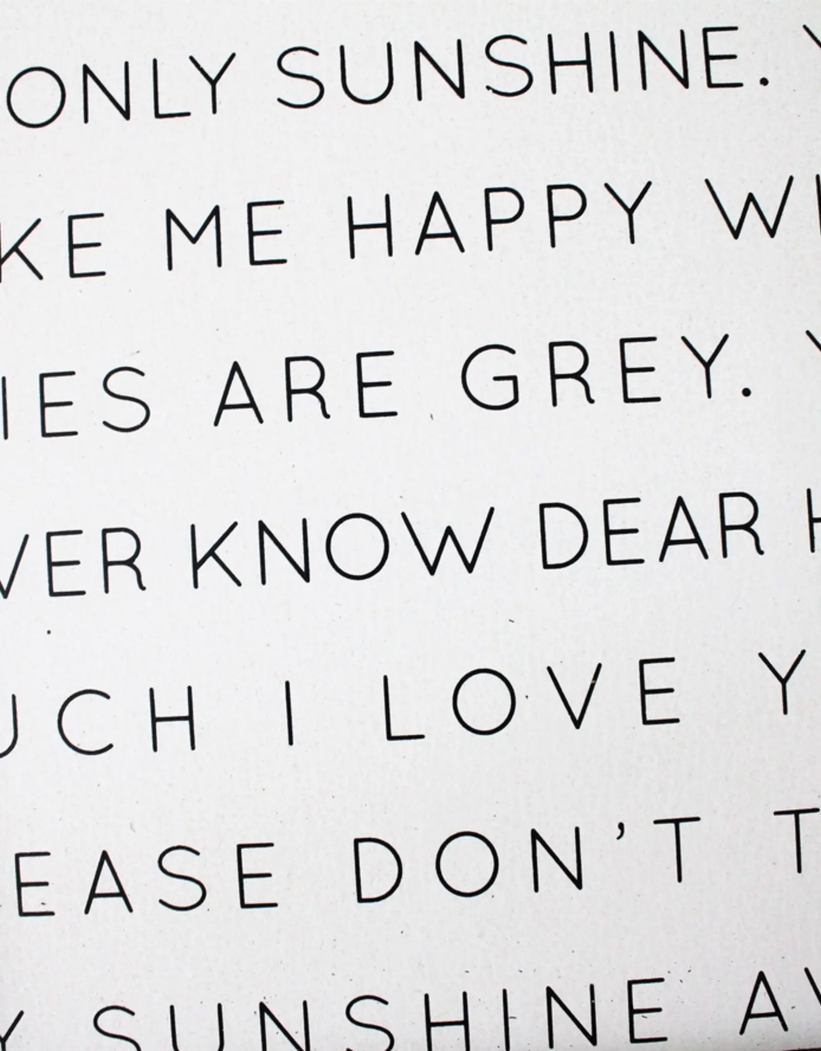 William Rae Designs Wood Sign, You Are My Sunshine 13x13