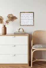 William Rae Designs Wood Sign, You Are My Sunshine 13x13