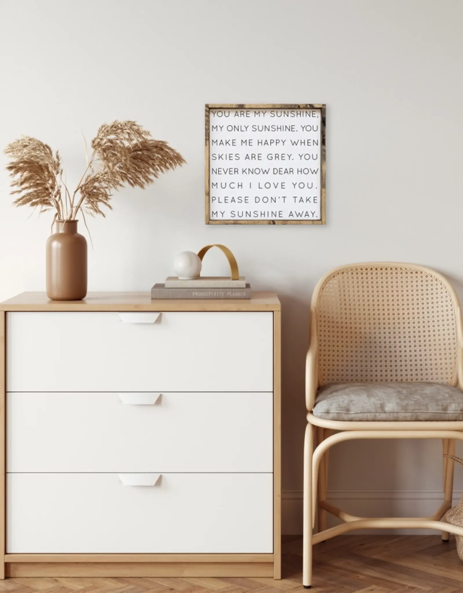 William Rae Designs Wood Sign, You Are My Sunshine 13x13