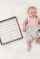 William Rae Designs Wood Sign, You Are My Sunshine 13x13