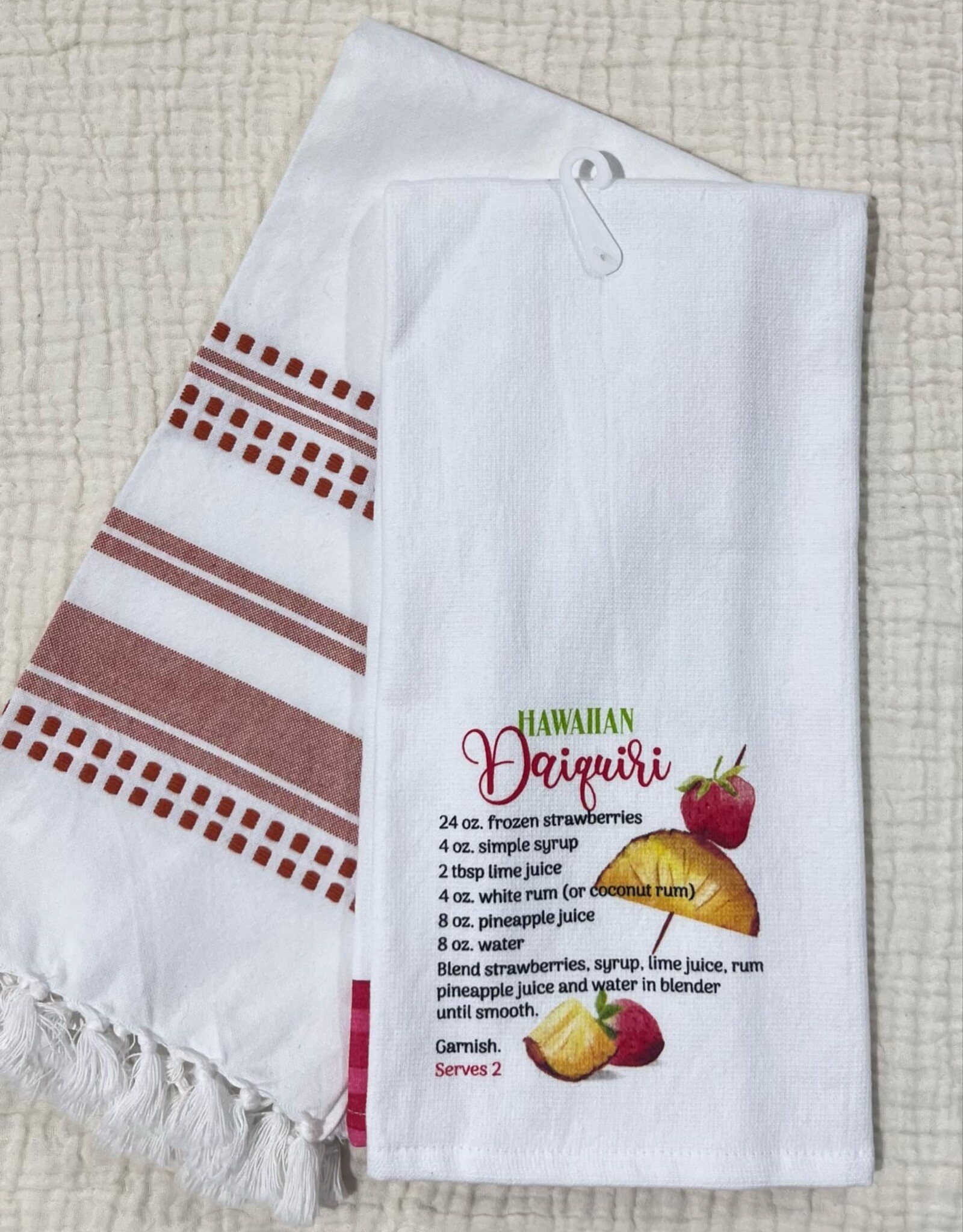 KayDee Tea Towel- Summer Sippin Daiquiri