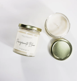 Hollowood Home Soy Candle, Pomegranate Bloom