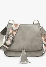 Jen & Co. Bailey Crossbody, Print Taupe