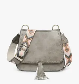 Jen & Co. Bailey Crossbody, Print Taupe