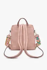 Jen & Co. Amelia Convertible Backpack, Coffee