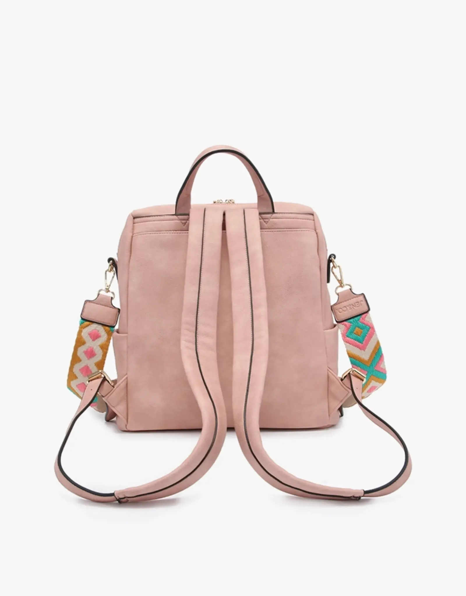 Jen & Co. Amelia Convertible Backpack, Coffee