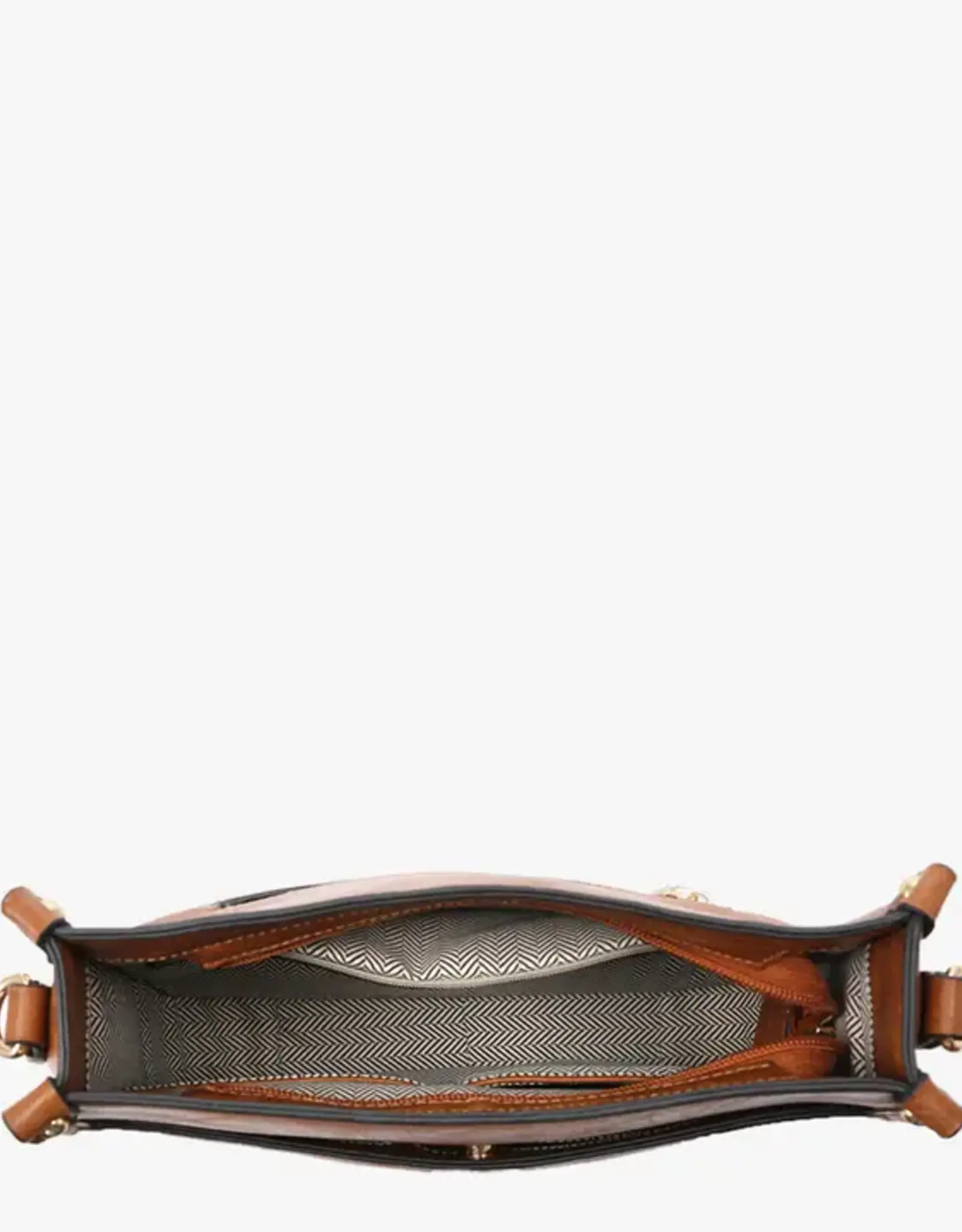 Jen & Co. Posie Crossbody, Brown