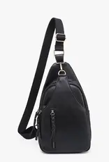 Jen & Co. Nikki Sling Bag, Black