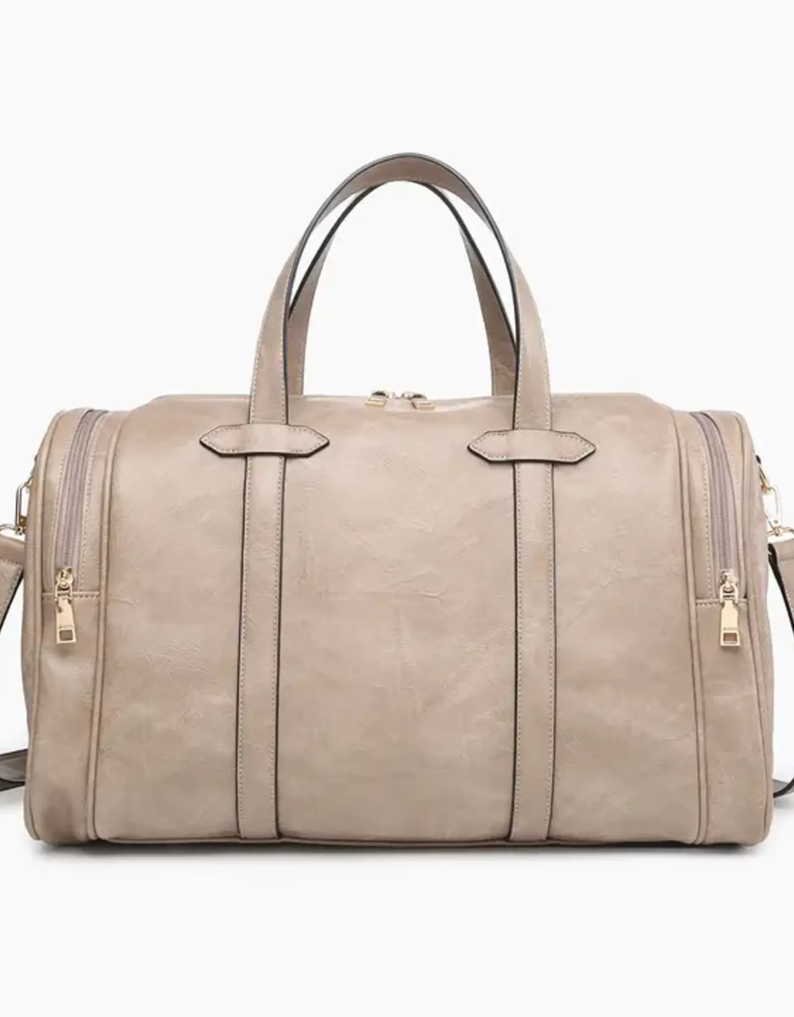 Jen & Co. Ruth Weekender, Taupe