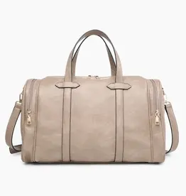 Jen & Co. Ruth Weekender, Taupe